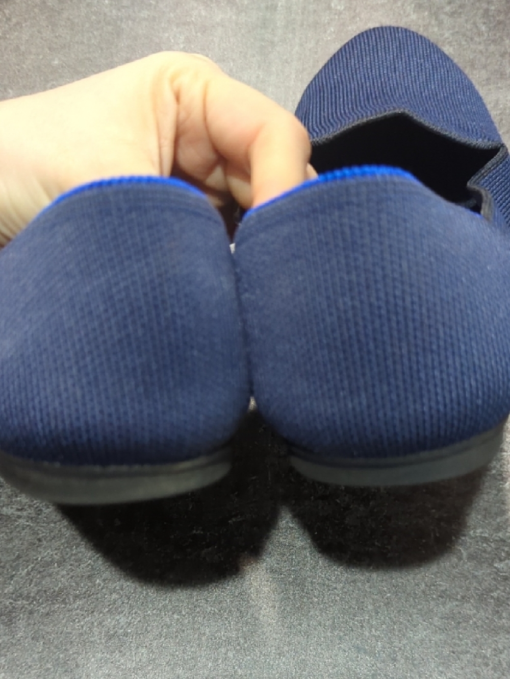 Rothy's Navy Blue Loafers Sz 10.5 - Picture 5 of 5